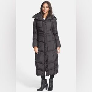 Long Down & Feather Fill Coat